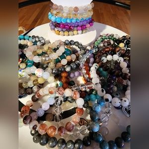 10pack *Mystery* 8mm Crystal Bracelets